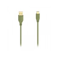 HAMA USB-C kabl,fleksibilan,bakar,pozlata,0.75m, zeleni 200637 - 112542