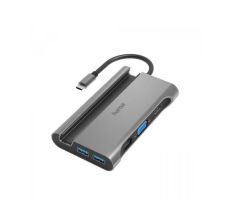 HAMA USB-C Stanica 3xUSB-A3.1,HDMI™,VGA,LAN,USB-C (PD) - 113458