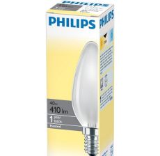PHILIPS Standardna sijalica E14-40W B35 sveća mat - PS017