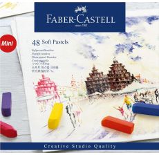 FABER CASTELL Pastel Soft kratke, set 1/48 128248 - 128248