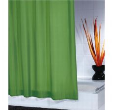 RIDDER Tekstilna zavesa za kadu 180 x 200 cm zelena - 140305