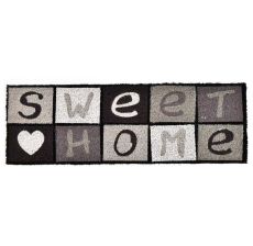 LUANCE Otirač Sweet home 25x75 cm coco siva - 1403993