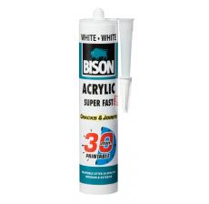 BISON Acrylic 30 min White 300 ml Super Fast 144320 - 144320