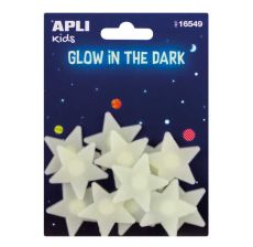 APLI Fluoroscentne zvezdice - 16549