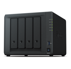 Synology DiskStation DS418, Tower, 4-bays 3.5'' SATA HDD/SSD, CPU 4-core 1.4 GHz; 2GB DDR4 non-ECC; 2x RJ-45 1GbE LAN Port; 2x USB 3.0; 2.28 kg; 2yr warranty - DS418