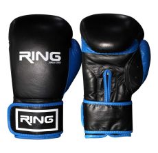 RING rukavice za boks 10 OZ kozne - RS 3211-10 blue - 2964