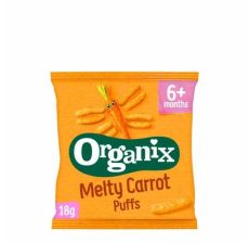 ORGANIX Organski šargarepa pufi 18 gr (6m+) - 377112-18
