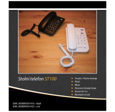 MEANIT Zični telefon ST100 beli - 7996