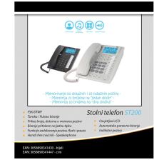MEANIT Zični telefon ST200 beli - 7998