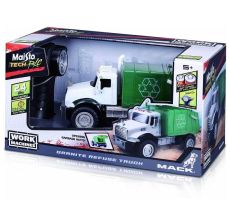 MAISTO Kamion R/C Work Machine Mack Refuse Truck Tech RC 2.4 GHZ 82182 - 48090