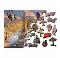 WOODEN CITY Drvene puzzle - Pariz M - 502249