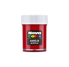 NOVA COLOR Akrilna boja 30g - Crvena - 540288