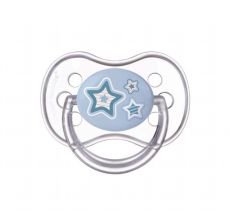 CANPOL Varalica silikonska 0 - 6+M 22/580 1 komad "Newborn Baby" plave boje - 22-580_Plava