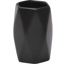 TENDANCE Čaša Dijamant 11,5x7,5cm keramika crna - 6180103