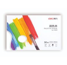 DELI Papir paleta (za mešanje boja) A4, 30 lista - 672262