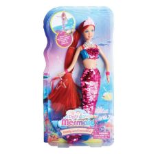 DEFA Lutka sirena u pink haljini - 7-D8433-2