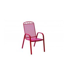 Green Bay MELFI Metalna stolica crvena - 75035