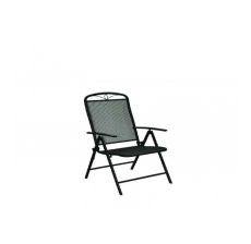 Green Bay ALBA metalna stolica sa podešavajućim naslonom siva - 75040