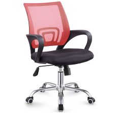 Daktilo stolica C-804D crveno crna 755-506 - 755-506