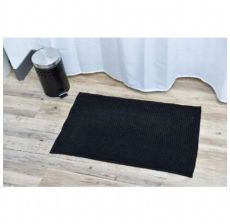 TENDANCE Tepih za kupatilo 45 x 75 cm mikrofiber, crna Balls - 7707103