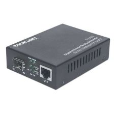 INTELLINET Gigabit Ethernet to SFP Media Converter - 86125