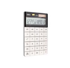 DELI Kalkulator stoni E1589P beli - 891415