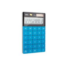 DELI Kalkulator stoni E1589P plavi - 891416