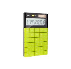 DELI Kalkulator stoni E1589P zeleni - 891589