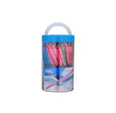 DELI Hemijska olovka arrow mix neon boja 1/50 (ispis u boji tela olovke) - 893921