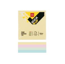 DELI Stiker kocka 76x76mm mix pastelne boje  (4x100 lista) - 894292