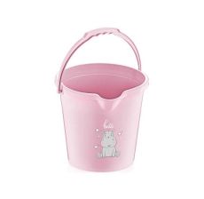 BABYJAM Kofica za kupanje bebe -  pink - 92-35619