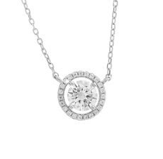 Srebrna ogrlica sa Swarovski kristalima 92300427 CR - 091162206