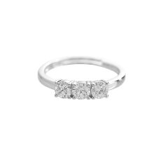 Srebrni prsten sa Swarovski kristalima 92700430 CR - 091162222