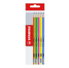STABILO Grafitna olovka Neon, set 1/5 - 4907-5
