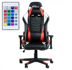 BYTEZONE Gaming stolica WINNER crno/crvena LED - GC9222R