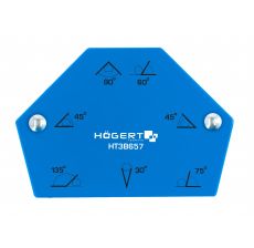 HOGERT Magnetni ugaonik za varenje heksagon - HT3B657