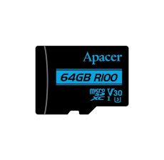 APACER Memorijska kartica UHS-I MicroSDHC 64GB V30 AP64GMCSX10U7-R - KAR00518