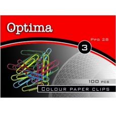 OPTIMA Spajalice N.3 u boji (28mm) - 22143