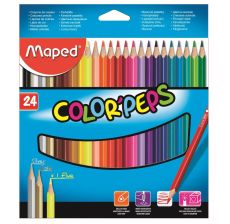 MAPED Drvene bojice Color Peps, set 1/24 - M183224