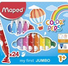 MAPED Flomasteri Color Peps Maxy, set  1/24 - M846222