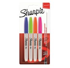SHARPIE Markeri Neon, set 1/4 - SH85859