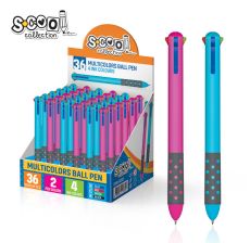 S-COOL Hemijska olovka Multicolors SC332, set 1/36 - NS24301