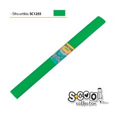 S-COOL Krep papir, zeleni sc1255 - NS28586