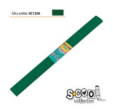 S-COOL Krep papir, tamno zeleni sc1256 - NS28587