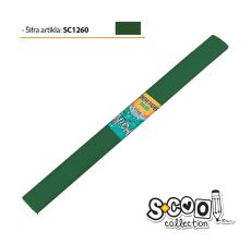 S-COOL Krep papir, maslinasti sc1260 - NS28591