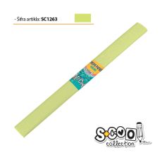 S-COOL Krep papir, žuto-zeleni sc1263 - NS28594