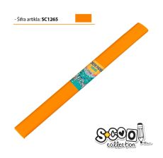 S-COOL Krep papir, neon narandžasti sc1265 - NS28596