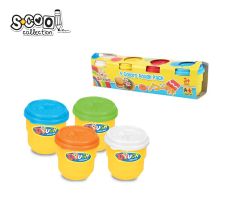 S-COOL Plastelin Color dough 4kom SC1717 - NS30569
