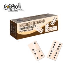 S-COOL Domine u drvenoj kutiji 28 duplo 6 SC2163 - SC2163