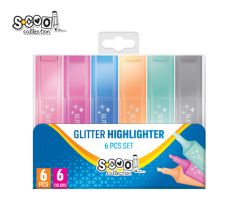 S-COOL Set glitter markera signir 1/6 SC2579 - SC2579
